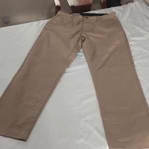 Volcom Men's Khaki Chinos.Around A Size 30 Waist .Length Is 29 "